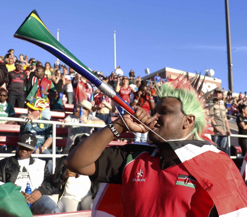 In Photos: Kenyan Sevens Rugby Fans, Vegas 2019