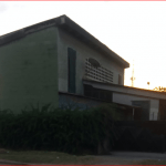 Rear view of Onyango's housed in Changamwe where he house female players