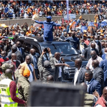 Raila Odinga Accepts the Nomination to Be Presidential Candidate in 2022