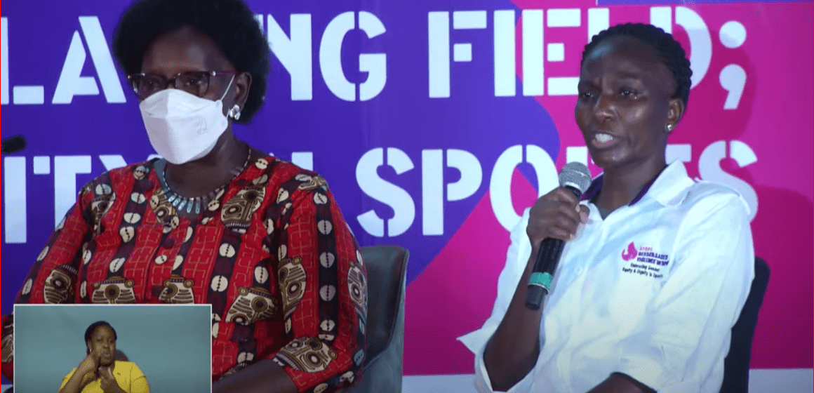 CATHERINE NDEREBA BROUGHT TO TEARS BY ABUSED WOMEN’S STORIES DURING AGNES TIROP GBV-IN SPORT CONFERENCE