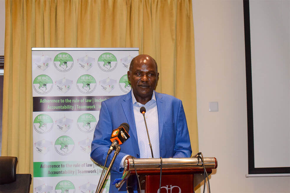 IEBC Chairman Wafula Chebukati