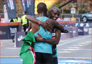 KENYANS DOMINATE THE LOS ANGELES MARATHON