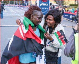 KENYANS DOMINATE THE LOS ANGELES MARATHON