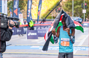 KENYANS DOMINATE THE LOS ANGELES MARATHON