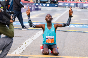 KENYANS DOMINATE THE LOS ANGELES MARATHON