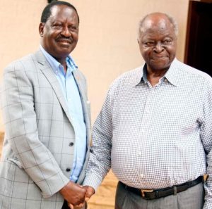 2007 election rivals President Mwai Kibaki, and Former Prime Minister Raila Odinga, formed a unity government after violence erupted over the election dispute