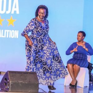 Deputy President candidate Martha Karua has received praise on social media for her sense of fashion based on Kenyan attire