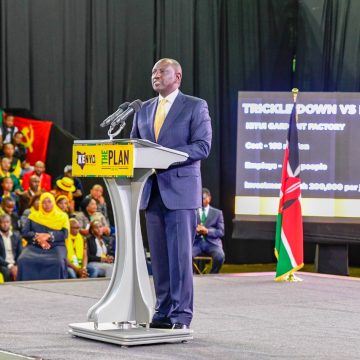 RUTO UNVEILS KENYA KWANZA MANIFESTO, PROMISES BILLIONS TO HUSTLERS