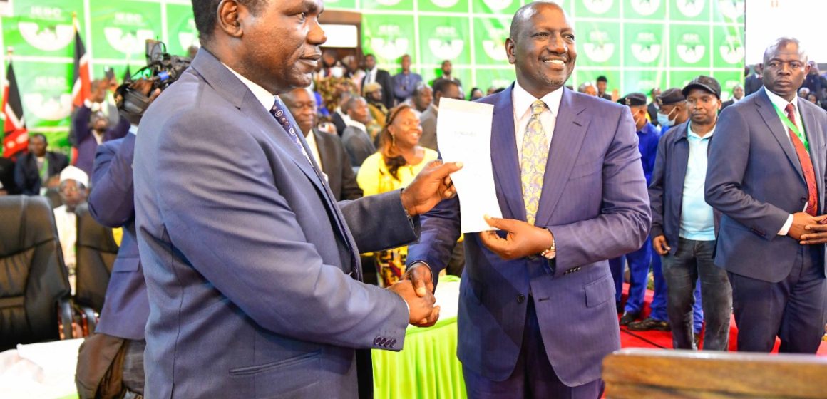 IEBC DECLARES WILLIAM RUTO PRESIDENT-ELECT, SOME COMMISSIONERS OBJECT TO THE RESULTS