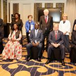 Azimio ticket of Raila Odinga and Martha Karua meeting with US Delegation led by Sen. Chris Coons and Amb Meg Whitman