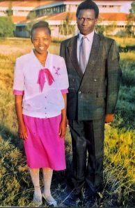 Young lovers, Rachel and William Ruto in undated photo