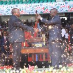 Ruto and Uhuru Handshake