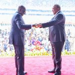 Ruto and Uhuru and Sword