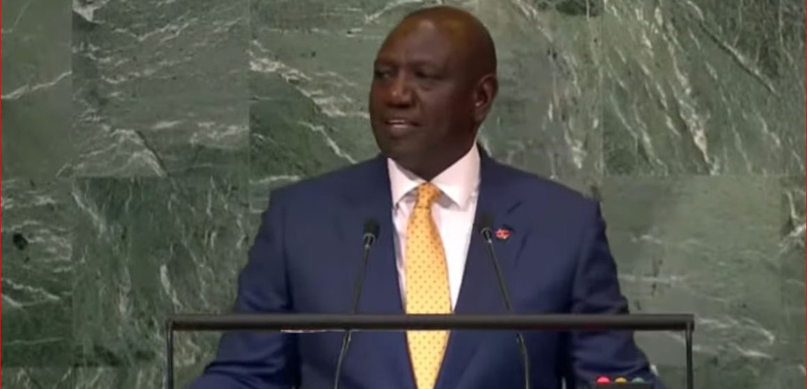 PRESIDENT RUTO ADDRESSES THE UNITED NATIONS