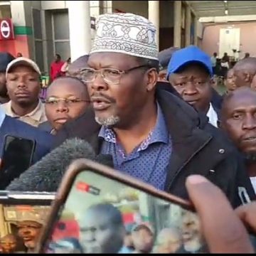 MIGUNA LANDS IN KENYA AFTER A 5-YEAR FORCED EXILE, HERE’S HIS SPEECH AT JKIA