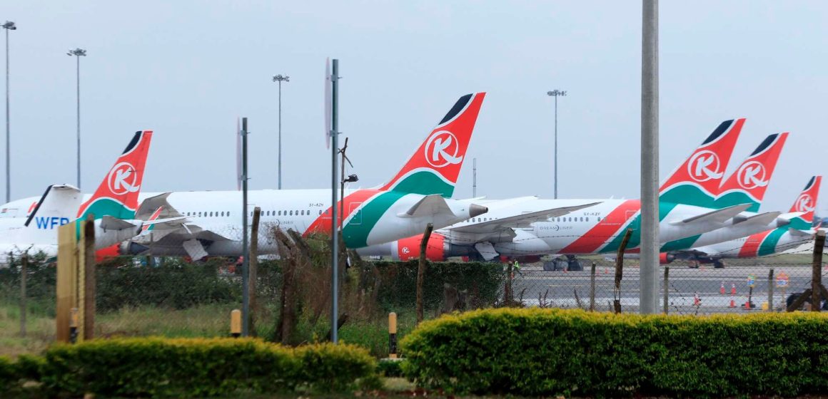 KENYA AIRWAYS PILOTS GO ON STRIKE, PUTTING THE SQUEEZE ON GOVERNMENT AND KQ MANAGEMENT