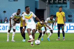 Ismaïla Sarr scored Senegal's first goal to take lead against Ecuador in 2-1 win.