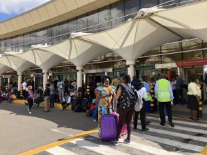 Passengers stranded at Jomo Kenyatta International Airport after Kenya Airways pilots went on strike