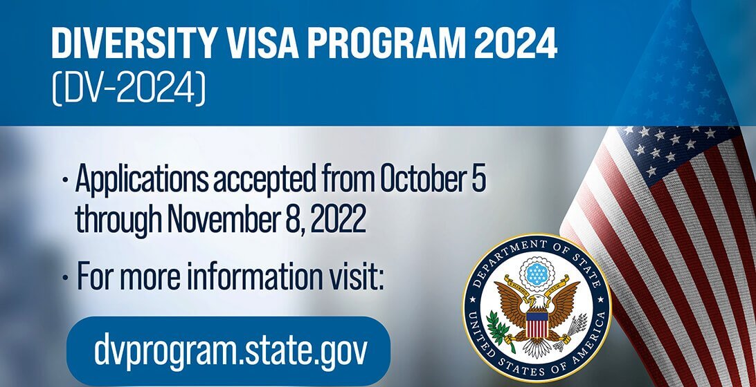 LAST DAY TO APPLY FOR GREEN CARD LOTTERY – US IMMIGRANT DIVERSITY VISA (DV-2024)