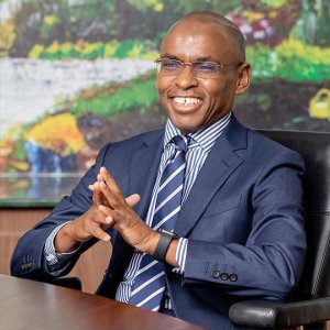 PETER NDEGWA, SAFARICOM'S CEO IS PERSONS OF THE YEARBUSINESS EXECUTIVE OF YEAR