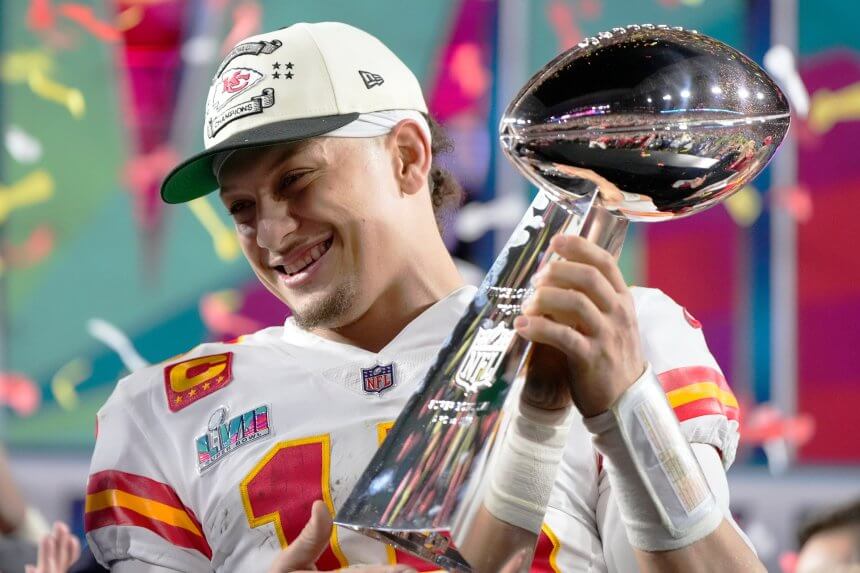 Patrick Mahomes and The Kansas City Chiefs Win Super Bowl LVII in Arizona
