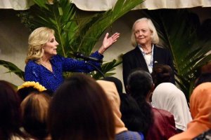 Whitman promised high-profile visits to Kenya from the US. Dr. Jill Biden's visit, shows she is delivering, connecting Kenyans with opportunities in the US. | US Embassy Nairobi