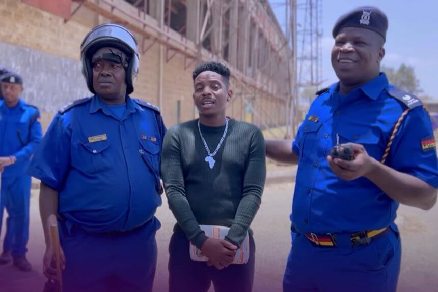 Comedian Eric Omondi Arrested Again Attempting to Distribute Unga To Needy Kenyans
