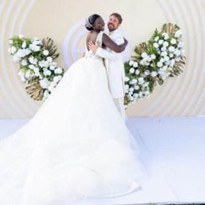 Match made in heaven, Popular Kenyan Musician Esther Akoth alias Akothee shares beautiful photos of her wedding to mzungu from Switzerland Dennis 'Omosh' Schweizer
