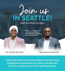 Jpoin us in Seattle Meet the Waya Founders