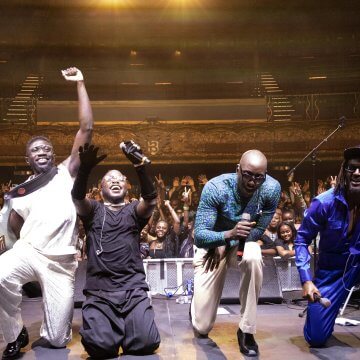 Sauti Sol Gives Kenyans in LA an Epic Show