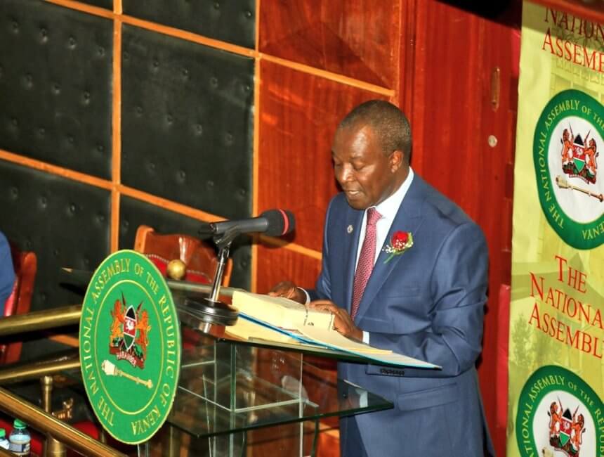 Prof Njuguna Ndung’u reads Kenya Kwanza’s maiden Budget