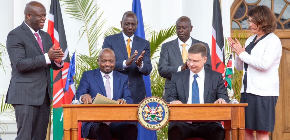 President Ruto defends CS Moses Kuria over his media slur, Kenya signs Trade Deal with the EU