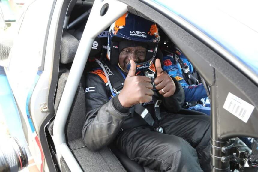 President Ruto Flags Off WRC Safari Rally 2023