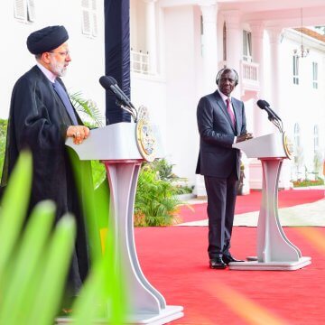 Iran’s President visits Kenya, High court declines to lift suspension of Finance act 2023