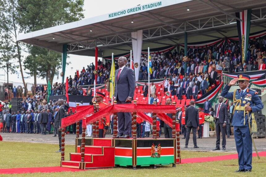 Mashujaa Celebrations 2023: Ruto to Expand Kericho Town; 4 Die in Stampede; Angolan President Absent