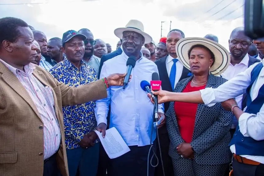 Raila Blocked From Entering Demolition Site in Mavoko; Parliament Extends Mandate of Dialogue Committee