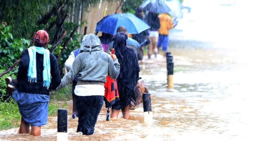 Rains Displace Over 20,000 in Coast; Floods Sweep 8 in Makueni; KCSE Exam Invigilator Dies in Helicopter Accident