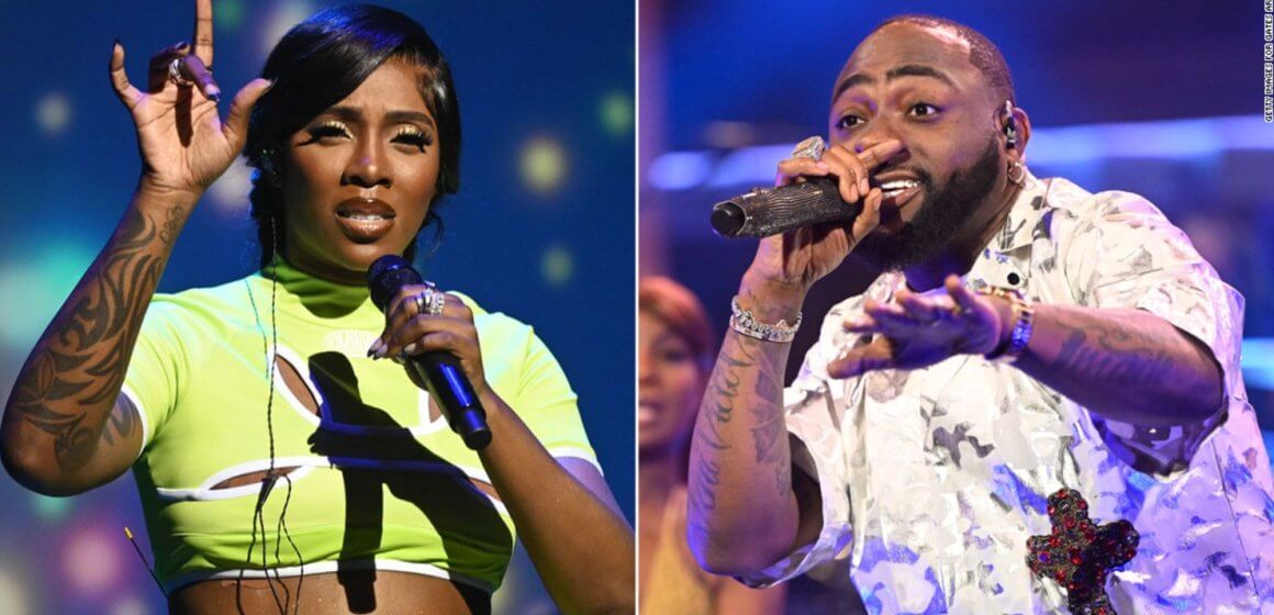 Tiwa Savage Files Police Petition Against Davido Over Alleged Threat to Life