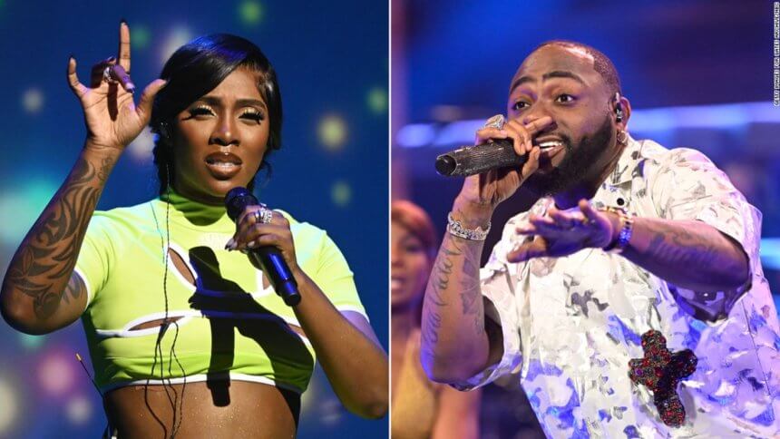 Tiwa Savage Files Police Petition Against Davido Over Alleged Threat to Life