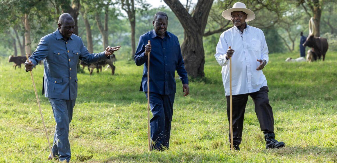 Odinga Thanks Museveni for AUC Endorsement; Raila Promises to Remain Active in Kenyan Politics