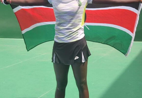 Okutoyi Bags First Ever Kenyan Tennis Gold at African Games