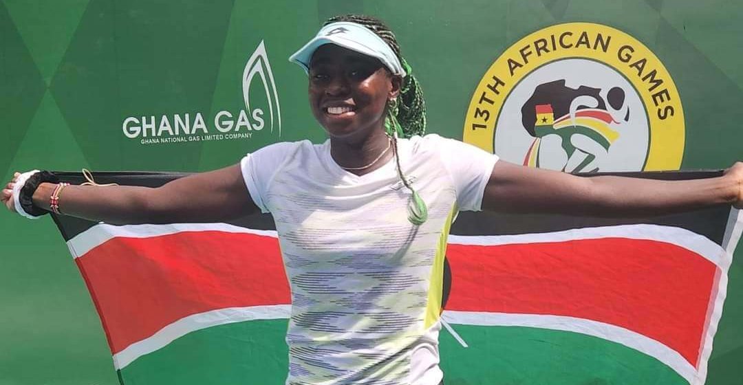 Okutoyi Bags First Ever Kenyan Tennis Gold at African Games