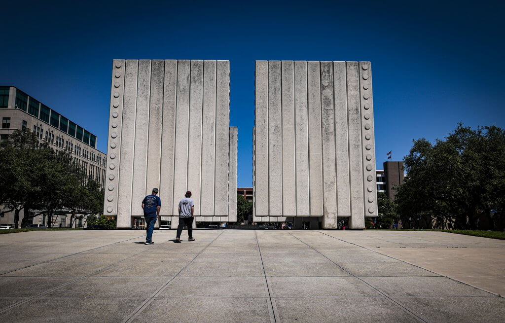 JFK Memorial in Dallas, Tx