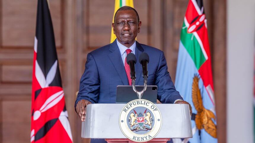 President Ruto Fires Cabinet, Pledges Revolutionary Change