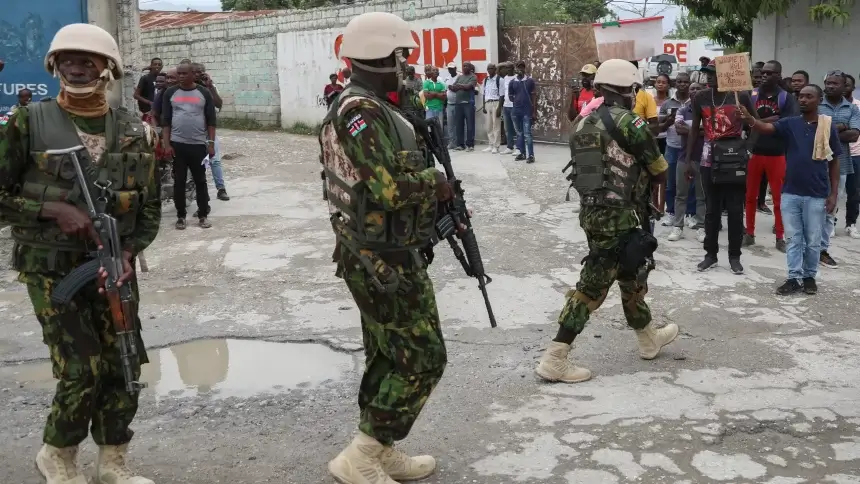 Kenyan Police Patrol Haiti as PM Announces New Measures Against Gangs