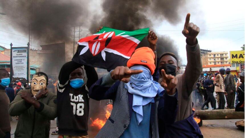Gen Z Protests Have Cost Kenya Ksh.6 Billion