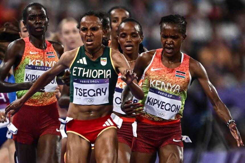 Kenyan Star Kipyegon’s Silver Medal Reinstated in Dramatic Olympics Night