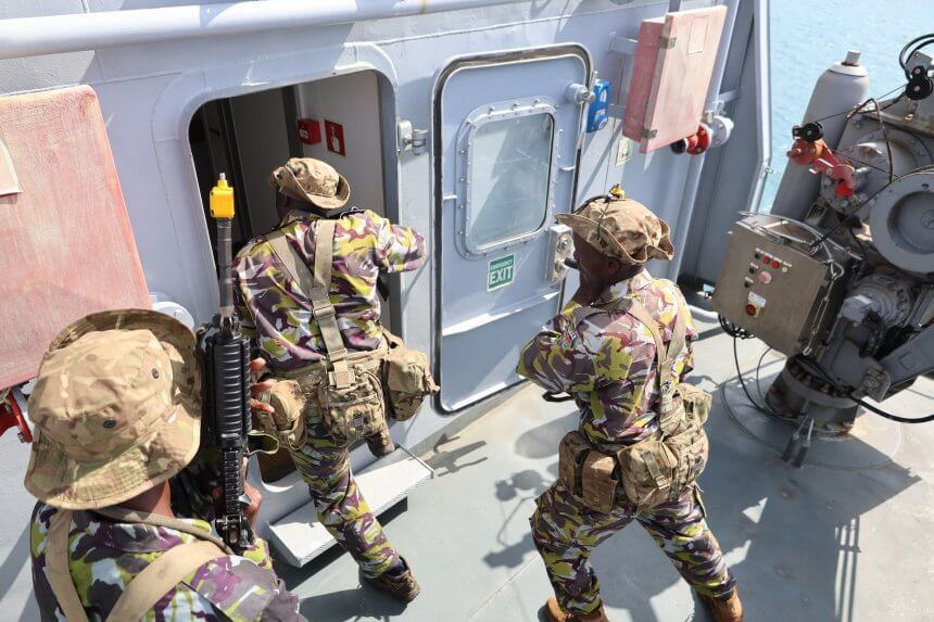 Kenyan Marines Undergo Intensive Training with UK Royal Marines