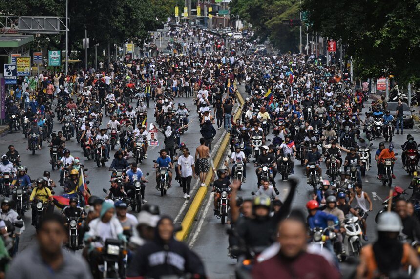 Mass Protests Erupt in Venezuela Amid Disputed Election Results