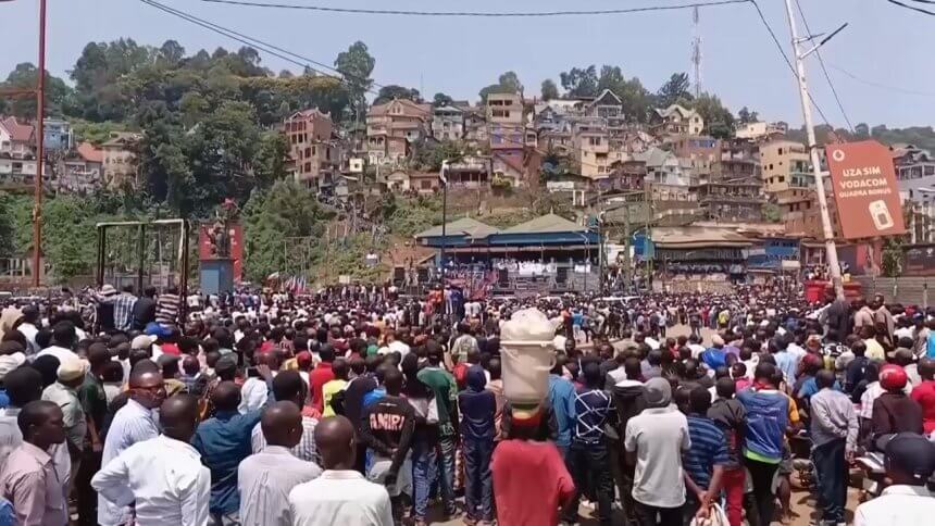 Explosions Rock M23 Rally in Eastern DRC
